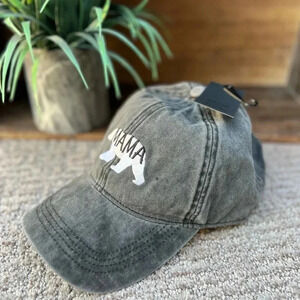 NEW MAMA BEAR - David & Young - Embroidered Baseball Hat/Cap